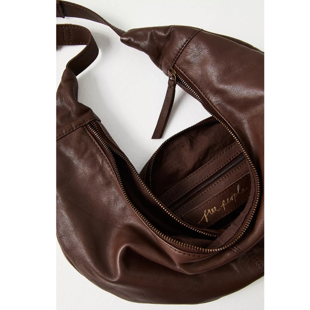 NWT Free People Idle Hands Sling - Espresso - Picture 4 of 9
